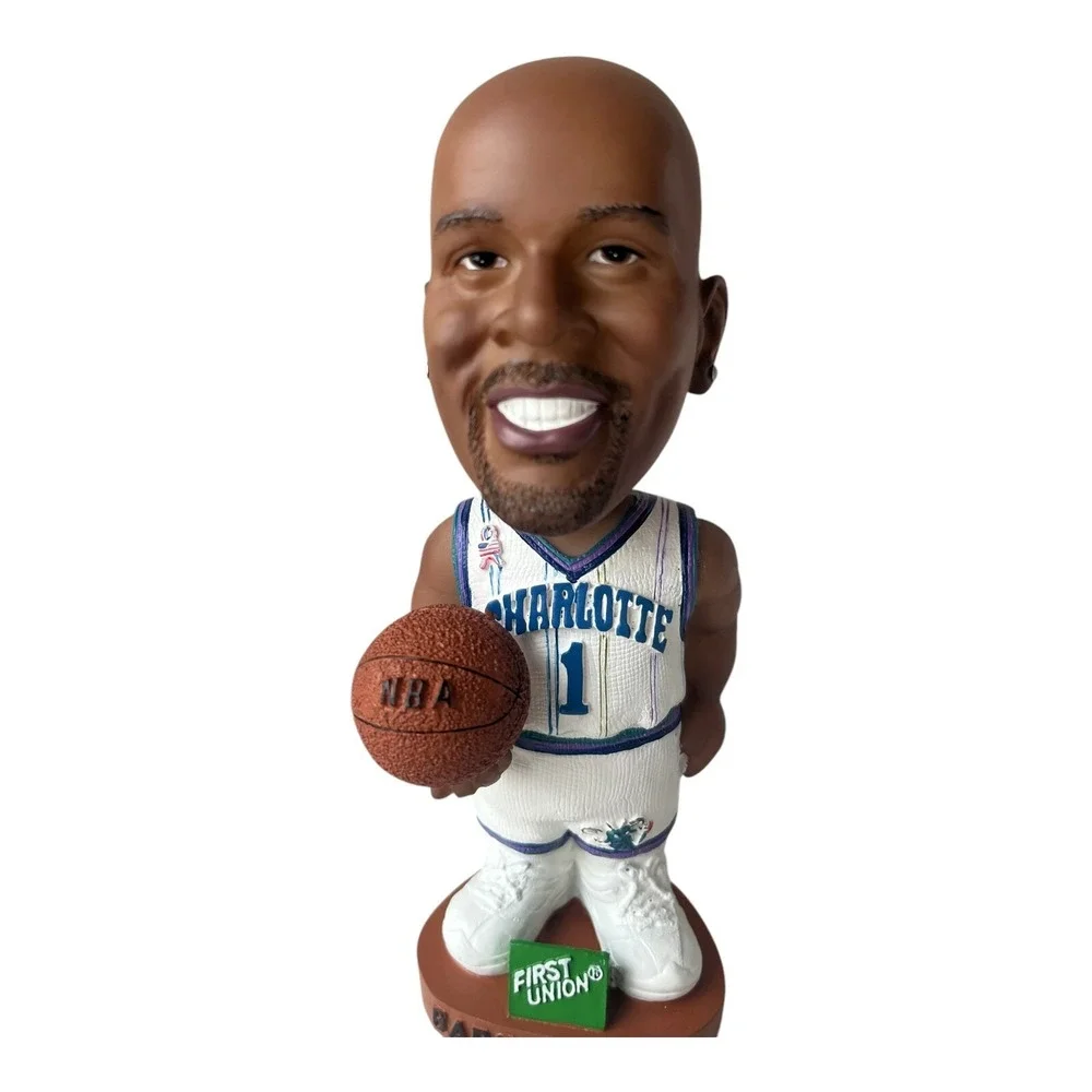 Baron Davis Bobblehead NBA Charlotte Hornets Basketball First Union